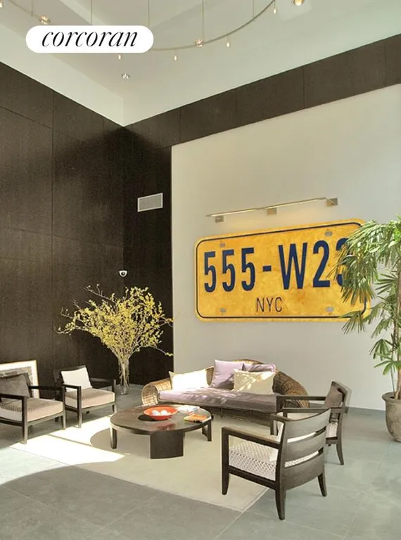 New York City Real Estate | View 555 West 23rd Street, N9G | Stunning Welcome!  | View 4