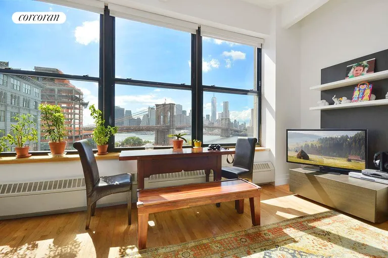 New York City Real Estate | View 1 Main Street, 8k | Fantastic light from oversized windows | View 4