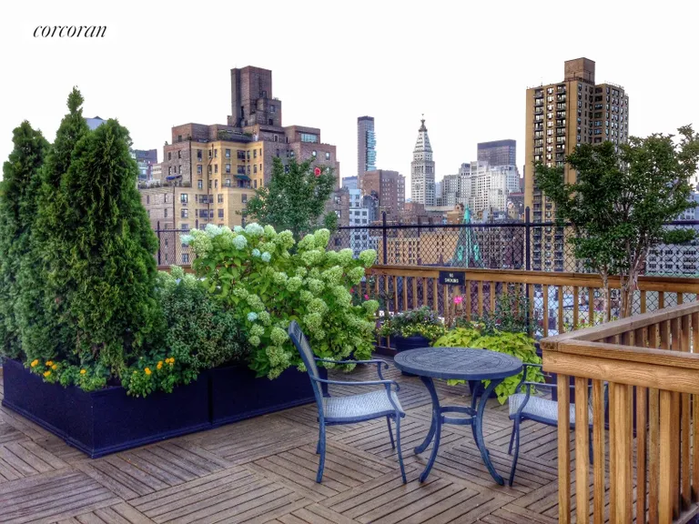 New York City Real Estate | View 230 East 15th Street, 2K | Building Common Roof Deck | View 6