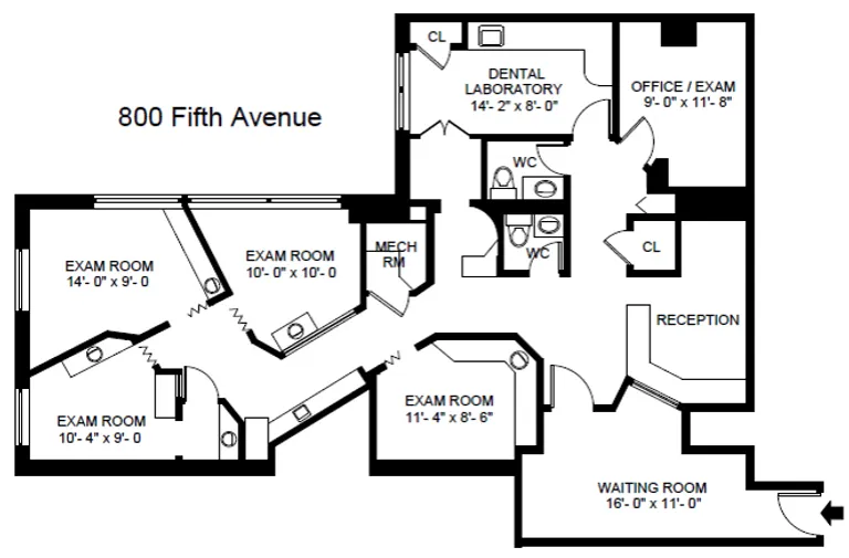 800 Fifth Avenue, 304 | floorplan | View 4
