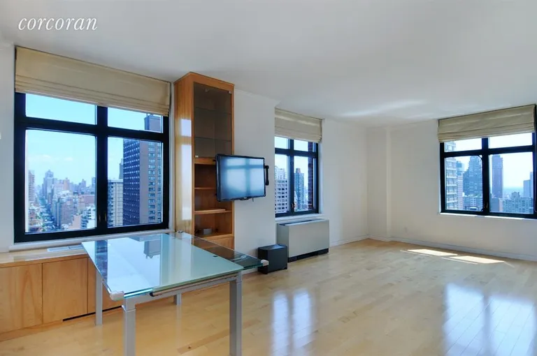 New York City Real Estate | View 188 East 70th Street, 24B | 2 Beds, 1 Bath | View 1