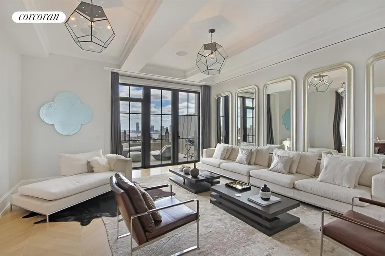 New York City Real Estate | View 212 West 18th Street, PH5 | Living Room | View 3