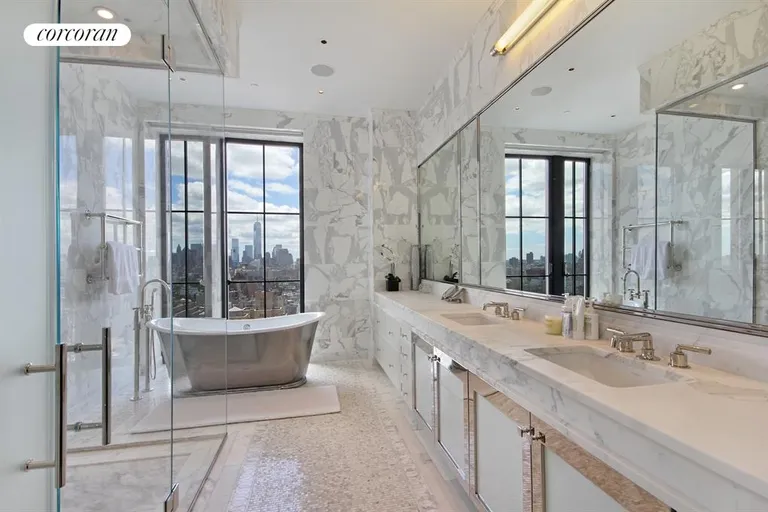 New York City Real Estate | View 212 West 18th Street, PH5 | Bathroom | View 8