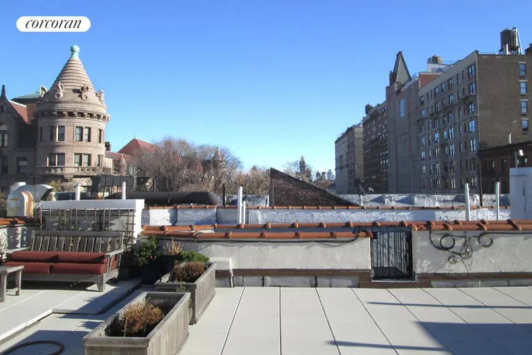 New York City Real Estate | View 105 West 77th Street, 3D | Roof Deck facing Museum of Natural History. | View 10