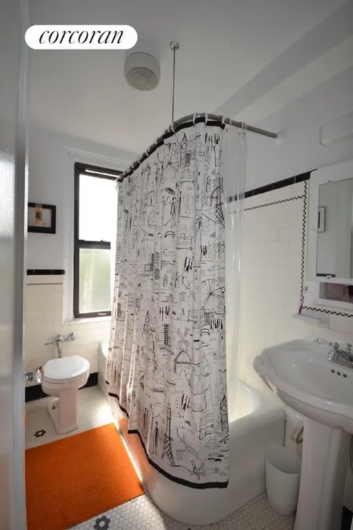 New York City Real Estate | View 201 West 77th Street, 5B | Restored Classic Deco Bathroom | View 6