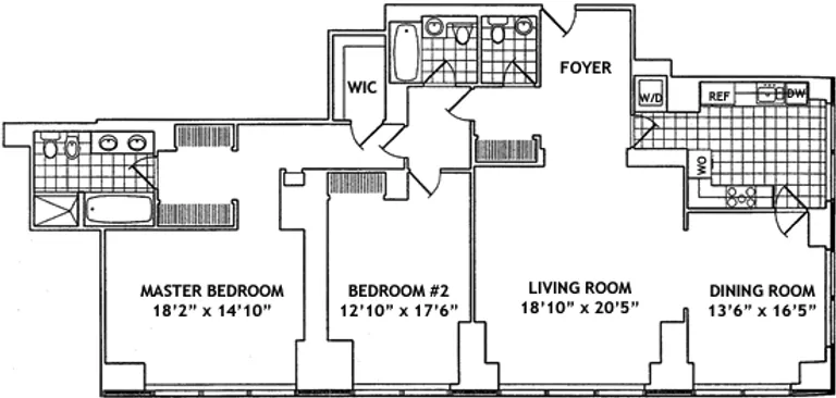 845 United Nations Plaza, 40A | floorplan | View 5