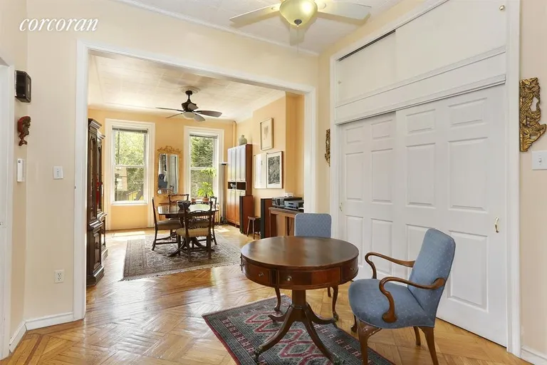 New York City Real Estate | View 262 Carroll Street | Living/Dining Area in Lower Duplex | View 2