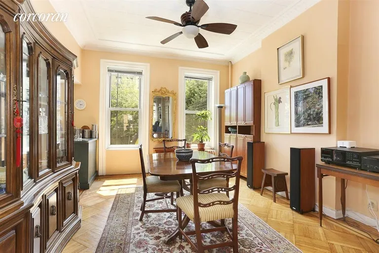 New York City Real Estate | View 262 Carroll Street | Dining Area in Lower Duplex | View 3