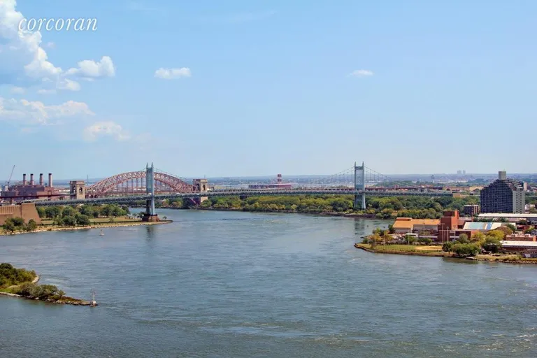 New York City Real Estate | View 1725 York Avenue, 29FG | East River View from Living and Dining Room | View 8