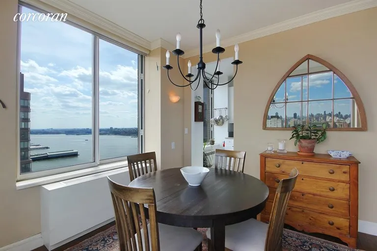 New York City Real Estate | View 200 Riverside Boulevard, 37E | Dining Room | View 8