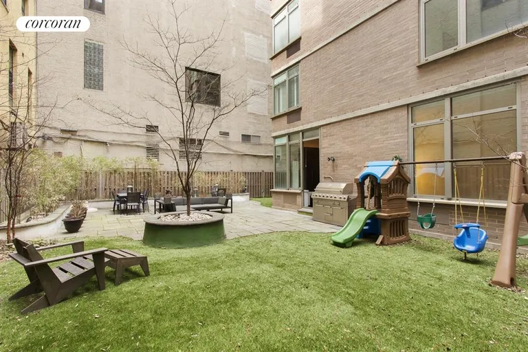 New York City Real Estate | View 224 West 18th Street, 1C | Back Yard | View 16