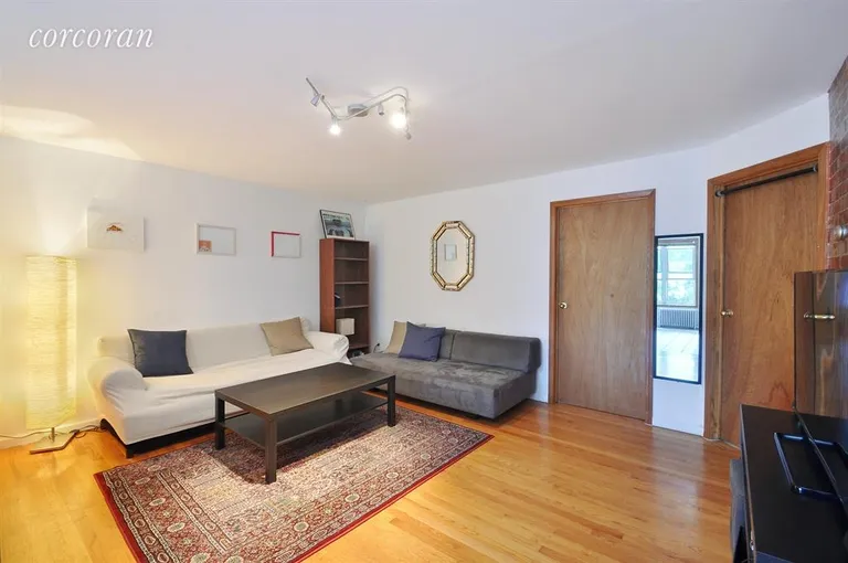 New York City Real Estate | View 207 North 5th Street | 3rd Floor Living Room | View 6