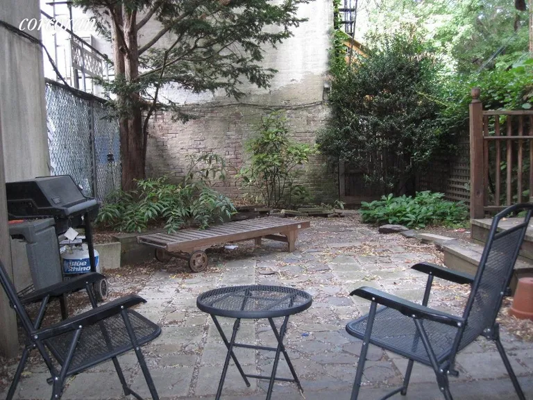 New York City Real Estate | View 414 Clinton Street, 1 | Private patio and shared garden | View 2