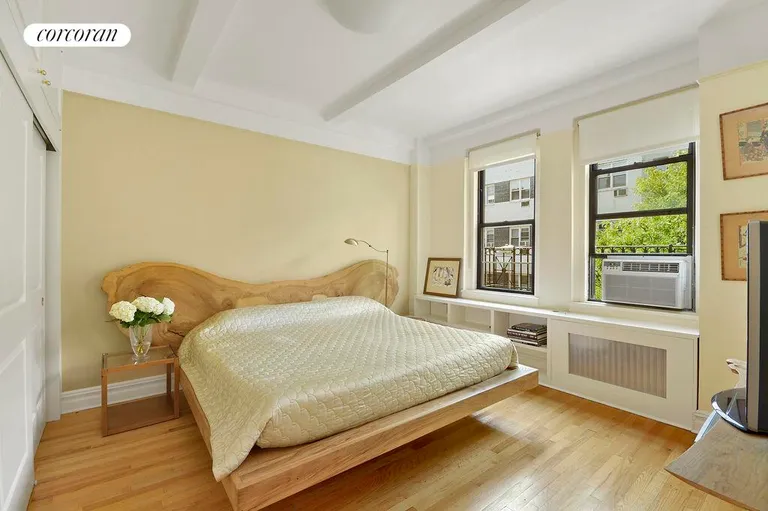 New York City Real Estate | View 151 West 74th Street, 4A | South-facing with a wall of custom built closets | View 2
