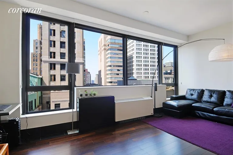 New York City Real Estate | View 40 Broad Street, 28A | 1 Bed, 1 Bath | View 1