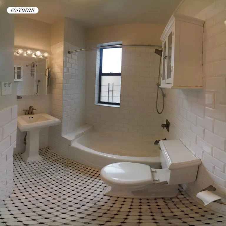 New York City Real Estate | View 145 West 71st Street, 9E | Beautifullyrenovated classic Prewar style bathroom | View 4