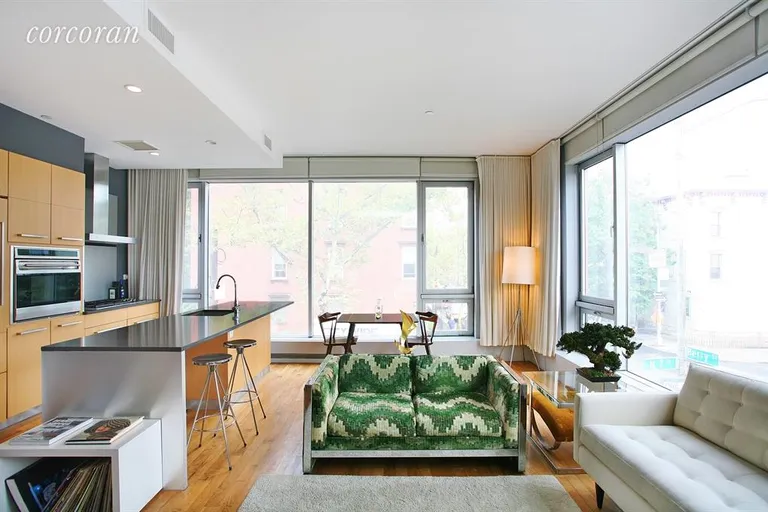New York City Real Estate | View 120 North 7th Street, 2F | Living Room | View 2