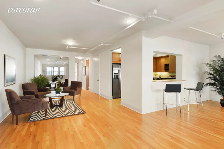 New York City Real Estate | View 53 North Moore Street, 5F | Lounge Area | View 2