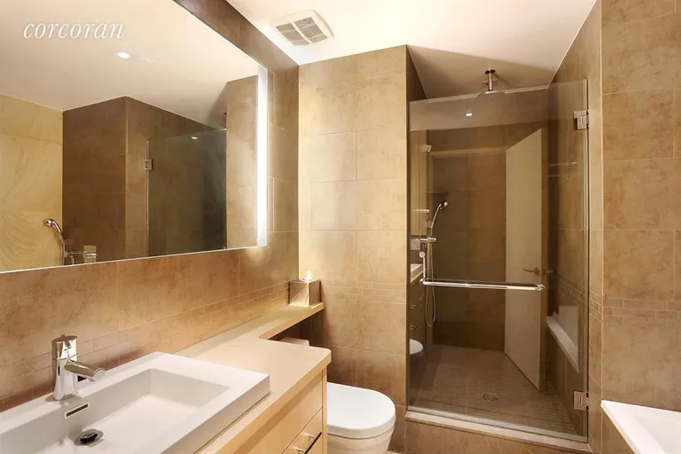 New York City Real Estate | View 150 West 56th Street, 6206 | Master Bathroom | View 4