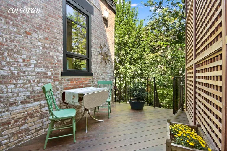 New York City Real Estate | View 525 Second Street | Deck | View 3