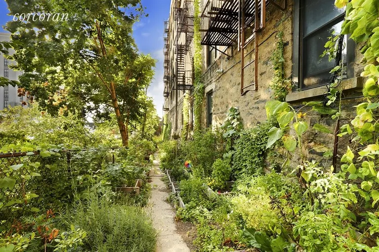 New York City Real Estate | View 2 Grace Court, 6C | Shared Garden Area | View 10