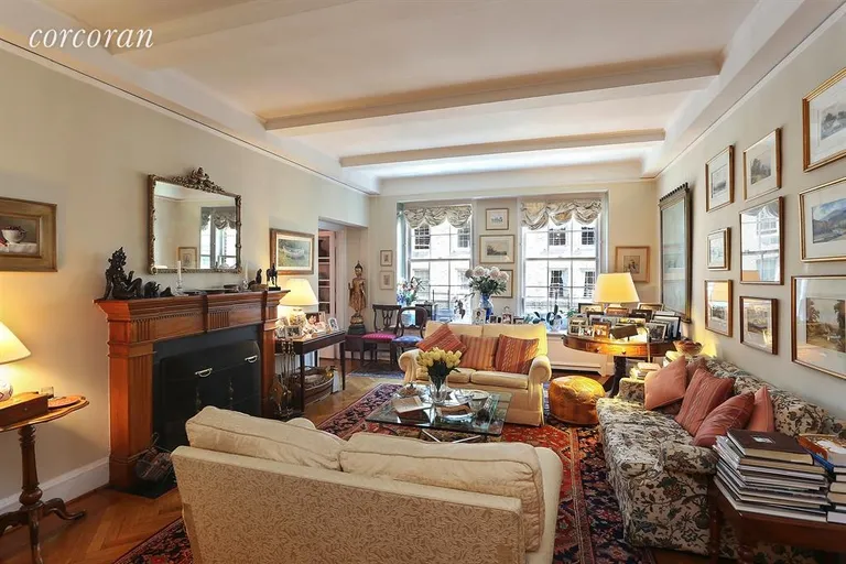 New York City Real Estate | View 1165 Fifth Avenue, 10C | Living Room | View 2