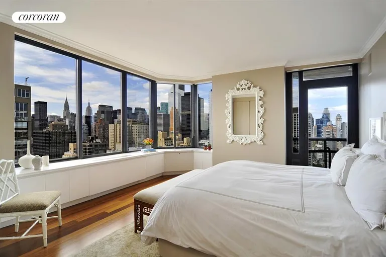 New York City Real Estate | View 418 East 59th Street, 30B | Master Bedroom | View 8