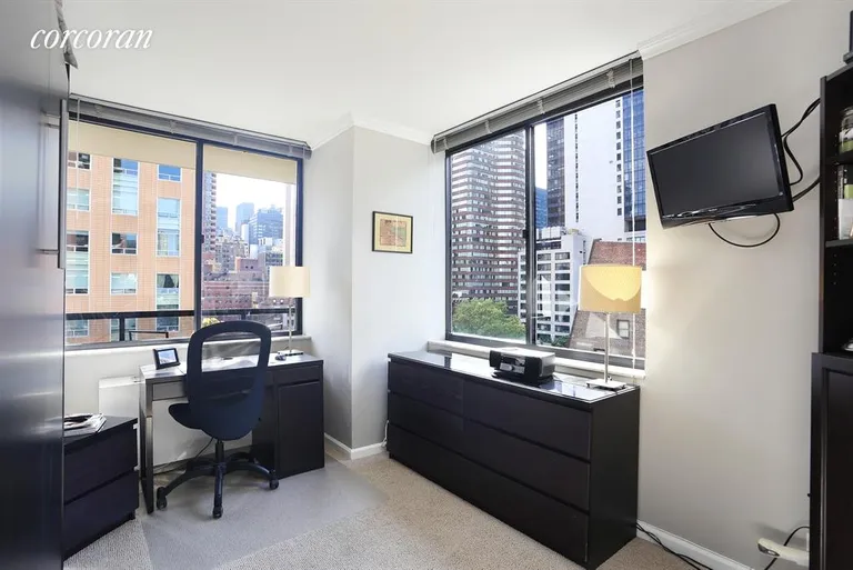 New York City Real Estate | View 255 East 49th Street, 15E | Second Bedroom | View 5