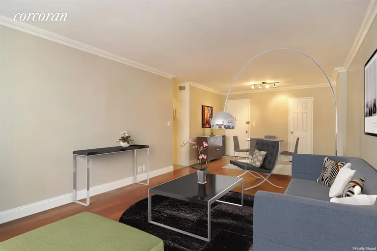 New York City Real Estate | View 222 East 80th Street, 7G | Living Room | View 2