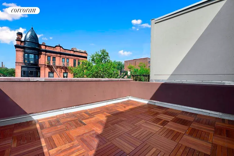 New York City Real Estate | View 218 Greene Avenue | Large Terrace off the Master Suite | View 3