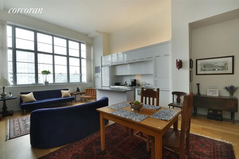 New York City Real Estate | View 27-28 Thomson Avenue, 316 | Kitchen / Dining Room | View 2