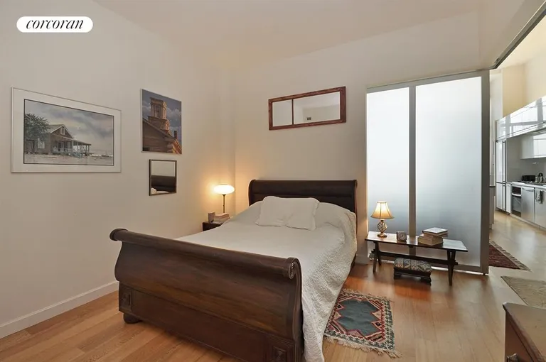 New York City Real Estate | View 27-28 Thomson Avenue, 316 | Master Bedroom | View 4
