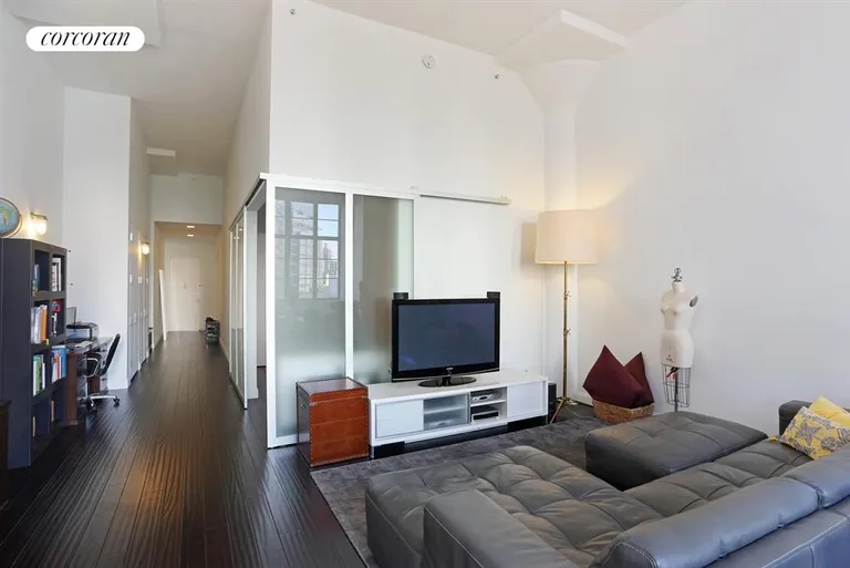 New York City Real Estate | View 27-28 Thomson Avenue, 316 | Living Room | View 5