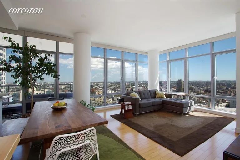 New York City Real Estate | View 1 NORTHSIDE PIERS, 21J | 2 Beds, 2 Baths | View 1