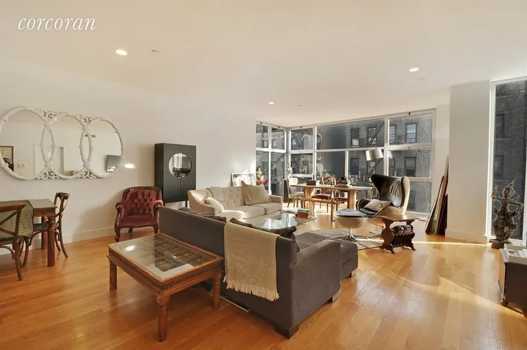 New York City Real Estate | View 117 South 3rd Street, 4A | Living Room / Dining Room | View 2