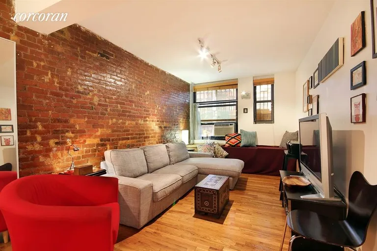 New York City Real Estate | View 88 East 3rd Street, FG | 2 Beds, 1 Bath | View 1