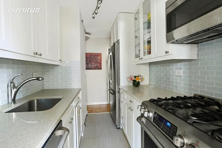 New York City Real Estate | View 201 East 21st Street, 11B | First class modern kitchen | View 3