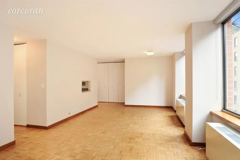New York City Real Estate | View 420 East 58th Street, 14C | Living Room/Bedroom | View 2