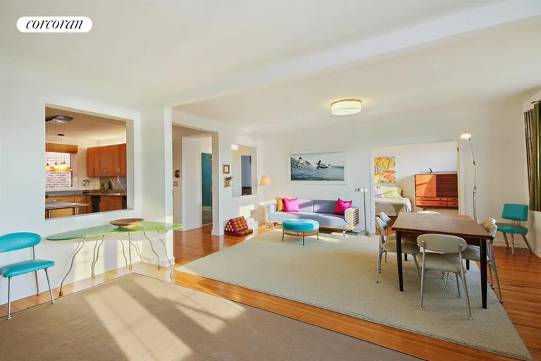 New York City Real Estate | View 1125 Lorimer Street, 6H/6J | Living Room | View 3