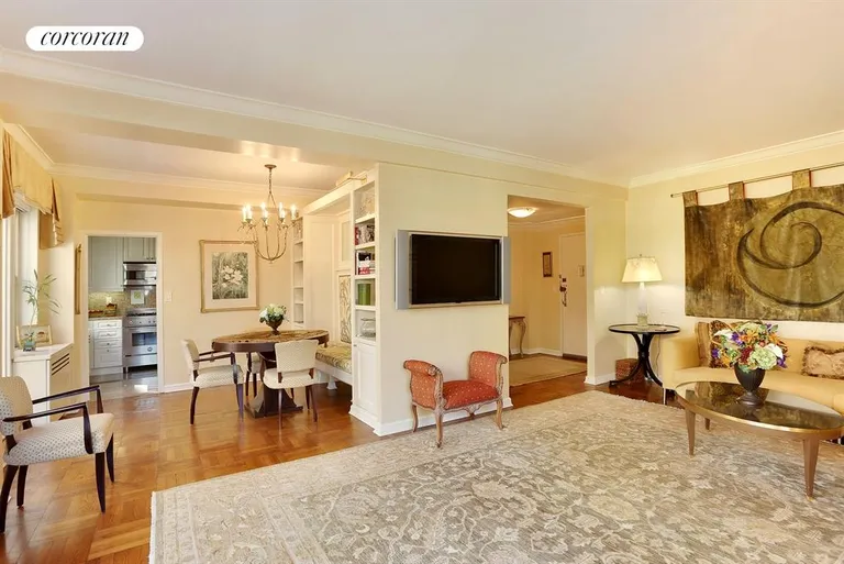 New York City Real Estate | View 415 East 52Nd Street, 12CB | Living Room / Dining Room / Foyer | View 4