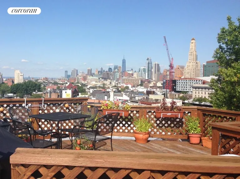 New York City Real Estate | View 123 Prospect Place, 1 | Roof deck | View 9