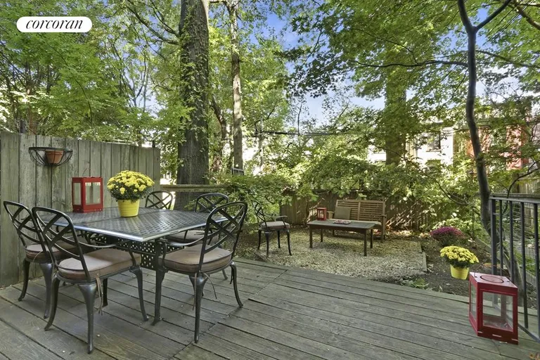 New York City Real Estate | View 123 Prospect Place, 1 | Patio and Garden | View 8