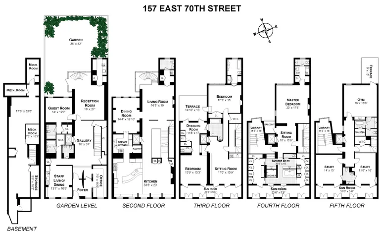 157 East 70th Street | floorplan | View 9