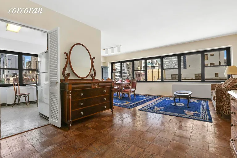 New York City Real Estate | View 160 East 38th Street, 19D | 1 Bed, 1 Bath | View 1