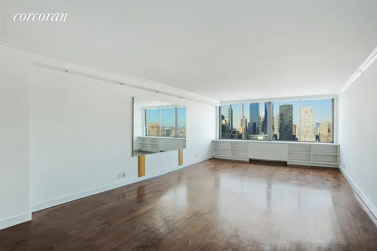 New York City Real Estate | View 800 Fifth Avenue, 32F | Living Room | View 2