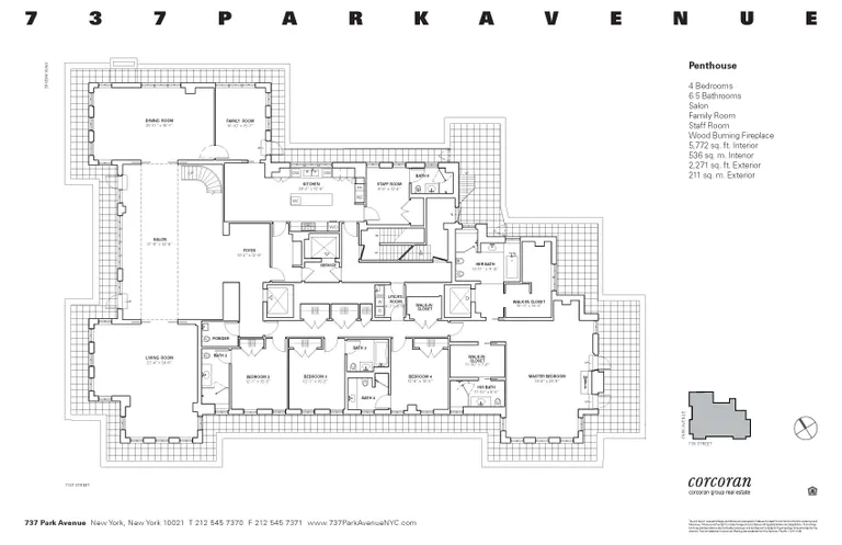 737 Park Avenue, PH | floorplan | View 7