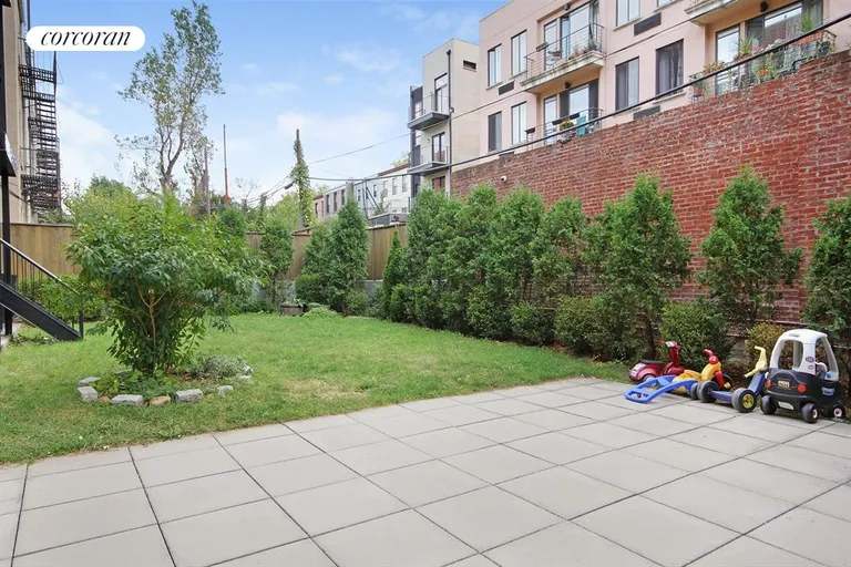 New York City Real Estate | View 376 15th Street, 2D | Back Yard | View 4