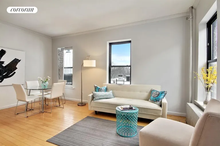 New York City Real Estate | View 92 Prospect Park West, 4C | Living Room | View 2