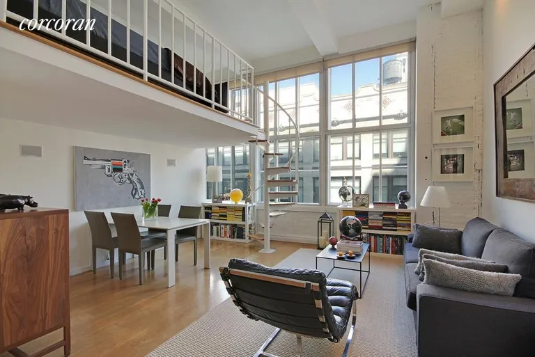 New York City Real Estate | View 111 FOURTH AVENUE, 6M | Spacious Open Floor Plan with Loft Bedroom | View 2