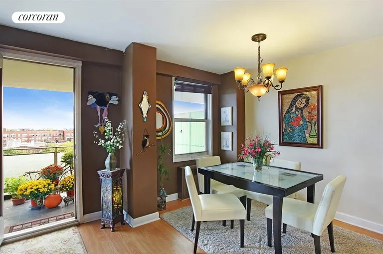 New York City Real Estate | View 370 Ocean Parkway, 8K | Dining room that can be transformed to extra space | View 2